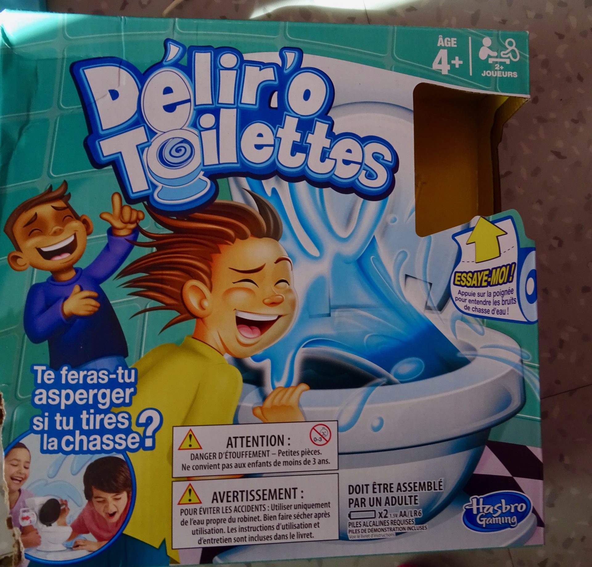 Jeu Delir'o Toilettes - Jeux d'ambiance - Achat & prix