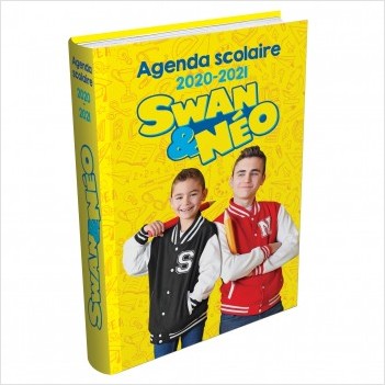 L'agenda scolaire Swan & Néo de chipie